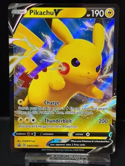 Pikachu V - SWSH061 Holofoil SWSH: Sword & Shield Promo Cards Promo - Image 1
