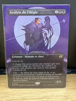 MTG EOE Triumphant 293 - Elegy Acolyte FOIL FR - NM French - Image 1