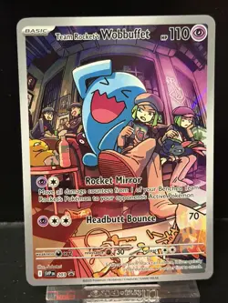 Team Rocket's Wobbuffet 203 Holofoil SV: Scarlet & Violet Promo Cards Promo - Image 1