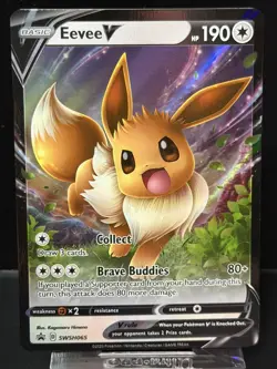 Eevee V - SWSH065 Holofoil SWSH: Sword & Shield Promo Cards Promo - Image 1