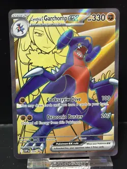 Cynthia's Garchomp ex 204 Holofoil SV: Scarlet & Violet Promo Cards Promo - Image 1
