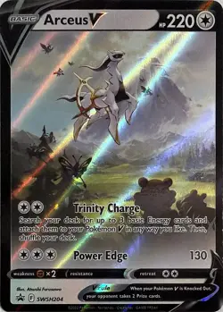 Pokemon TCG Arceus V - SWSH204 Holofoil SWSH: Sword & Shield Promo Cards Promo - Image 1