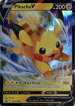 Pokemon TCG Pikachu V - SWSH285 Holofoil SWSH: Sword & Shield Promo Cards Promo - Image 1