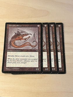 MTG - Metallic Sliver - Tempest #297 - Playset (X4) - Image 1