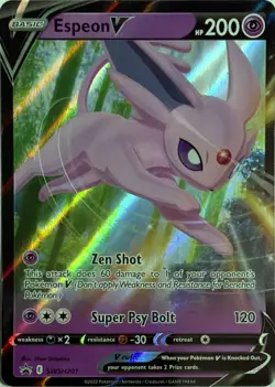 Pokemon TCG Espeon V - SWSH201 Holofoil SWSH: Sword & Shield Promo Cards Promo - Image 1