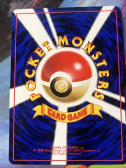 [NM] Krabby Pokemon Card Japanese Vending Series No.098 Vintage Glossy - Image 5