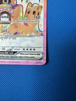 Palossand ex 221/191 Surging Sparks Full Art Ultra Rare Pokemon Card - Image 4