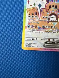 Palossand ex 221/191 Surging Sparks Full Art Ultra Rare Pokemon Card - Image 5