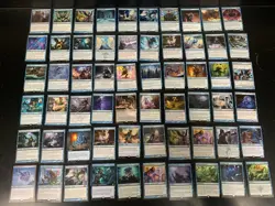 229 RARE Blue/Island Magic the Gathering MTG Cards w/ Clone Legion Mythic RARE! - Image 2