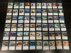 229 RARE Blue/Island Magic the Gathering MTG Cards w/ Clone Legion Mythic RARE! - Image 3