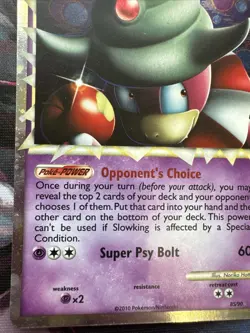 Slowking Prime 85/90 – Undaunted – Holo Rare – MP Pokemon Card - Image 2