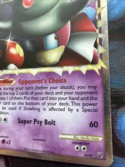 Slowking Prime 85/90 – Undaunted – Holo Rare – MP Pokemon Card - Image 3