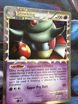 Slowking Prime 85/90 – Undaunted – Holo Rare – MP Pokemon Card - Image 5
