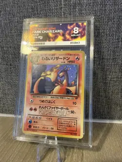 Dark Charizard 006 Japanese Team Rocket 1997 – ACE 8 – Vintage Pokemon Card - Image 3