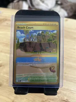 Beach Court 263/182 Sv04: Paradox Rift Pokemon Card - Image 1