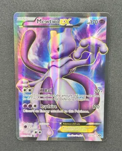 Pokemon TCG Mewtwo EX 98/99 Full Art Ultra Rare Next Destinies BW 2012 - Image 1