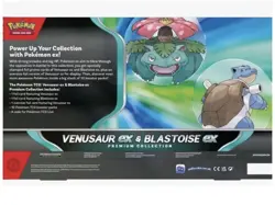 Pokemon TCG Venusaur Ex & Blastoise Ex Premium Collection Brand New Sealed - Image 2