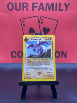 Aerodactyl 15/64 Neo Revelation WOTC Pokemon TCG Regular Rare 1999 LP - Image 1