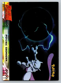 Psychic Showdown 33 Pokemon Topps Mewtwo Strikes Back LP - Image 1