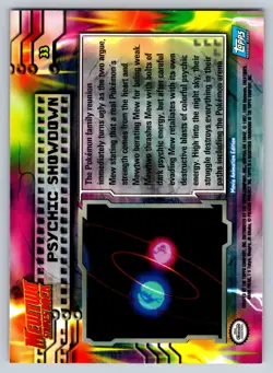 Psychic Showdown 33 Pokemon Topps Mewtwo Strikes Back LP - Image 2