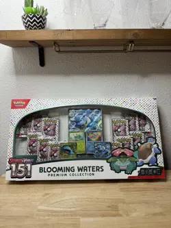 Pokemon Blooming Waters Premium Collection Scarlet & Violet 151 - Image 1