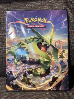 Rare Pokemon TCG Ultra Pro Binder, Mega Rayquaza & Gallade, XY 2015 - Image 1
