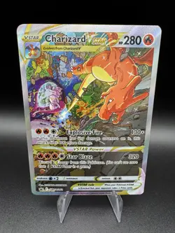 Charizard VSTAR SWSH262 - Sword & Shield Black Star Promo Full Art - Pokemon TCG - Image 1