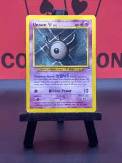 Unown W 29/105 Neo Destiny WOTC Pokemon TCG Regular Rare 1999 HP - Image 2