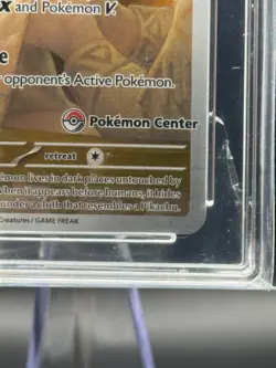 Mimikyu SVP 075 - Pokemon Center Stamp ETB Promo - Paldean Fates 2024 - ACE 9 - Image 2