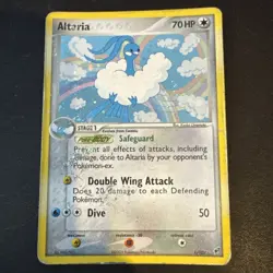 Pokemon TCG 2005 Altaria 1/107 EX Deoxys Holo MP - Image 1