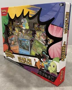 Pokemon Mega Evolution Ascended Heroes First Partners Deluxe Pin Collection Box - Image 1