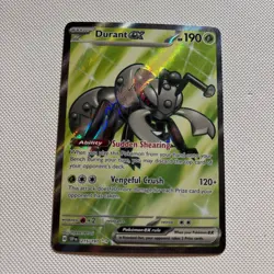 Pokemon TCG Durant ex 215/191 Surging Sparks Ultra Rare MINT - Image 1