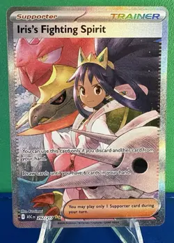 Pokemon TCG Iris's Fighting Spirit 292/217 - Ascended Heroes SIR - Near Mint - Image 1