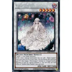 Garden Rose Maiden LDS2-EN113 Yu-Gi-Oh! Card Secret Rare 1st Edition - Image 1
