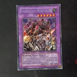 Elemental HERO Gaia ANPR-EN099 Secret Rare 1st Edition Yugioh - Image 1