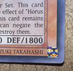 Horus the Black Flame Dragon LV8 (UTR) SOD-EN008 Soul of the Duelist 1st Edition - Image 3