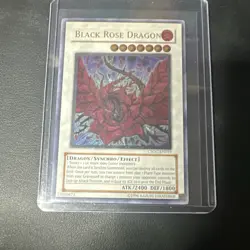Konami Black Rose Dragon Ultimate Rare Synchro CSOC-EN039 Unlimited English - Image 1