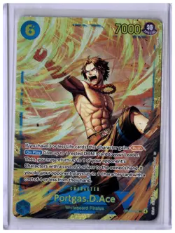 Portgas.D.Ace OP13-119 SEC Secret Rare One Piece ENGLISH - Image 1
