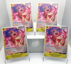 Emporio Ivankov Playset - OP10-102 x4 - Royal Blood - One Piece TCG - English - Image 1