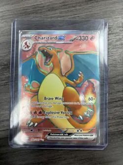 Charizard EX 183/165 Scarlet & Violet 151 Ultra Rare Near Mint Condition - Image 1