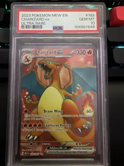 Charizard ex 183/165 Sv: Scarlet & Violet 151 Holo PSA 10 - Image 1