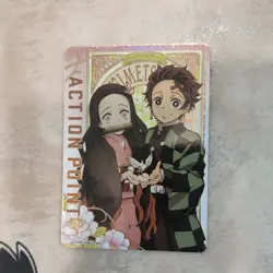 Bandai Action Point Foil Card Kimetsu AP01 Kimetsu no Yaiba Union Arena - Image 1