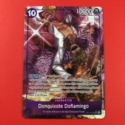 One Piece CCG | (Donquixote Doflamingo | OP14-069 NM) Alt Art Card RARE English - Image 1
