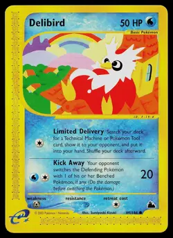 Pokemon Card - Delibird Skyridge 49/144 Common - Image 1