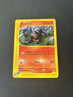 Pokemon Card Aquapolis E Series Houndour 86/147 WOTC - Image 2