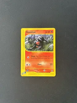 Pokemon Card Aquapolis E Series Houndour 86/147 WOTC - Image 3