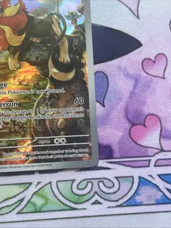 Pokemon Pyroar TCG Holo Card Illustration Rare Card 200/193 Sv02: Paldea Evolved - Image 5