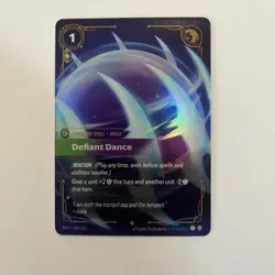 Defiant Dance SFD 196/221 Epic Spiritforged Riftbound League of Legends Card - Image 1