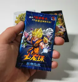 3 Premium Chrome Black, Blue, White Dragon Ball super card game Booster packs - Image 5