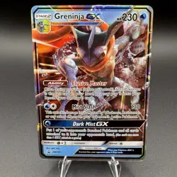 Pokemon Greninja GX SM197 Holo Black Star Promo Card - Image 1